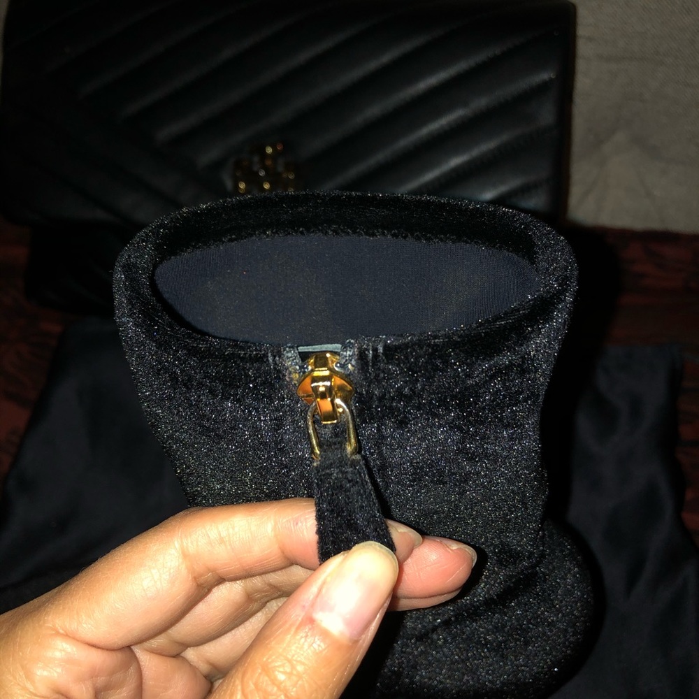 Prada Velvet Pointed Toe Boots - Picture 3 of 12